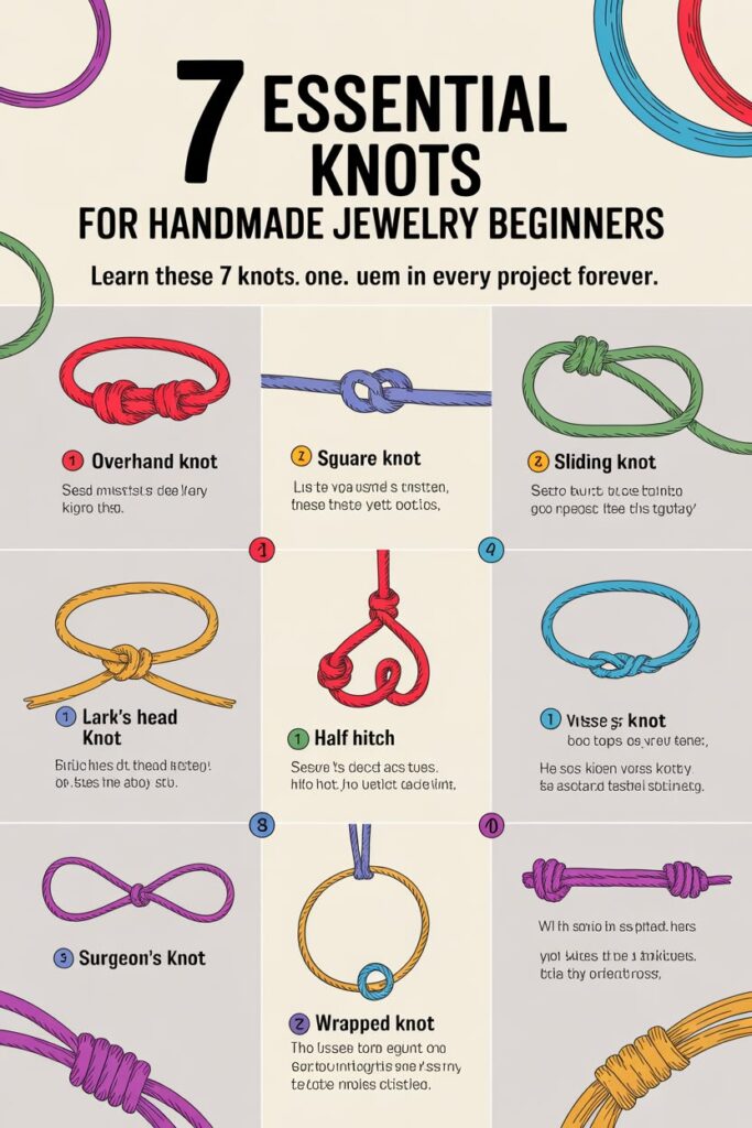 7 Essential Knots Every Handmade Jewelry Maker Must Master